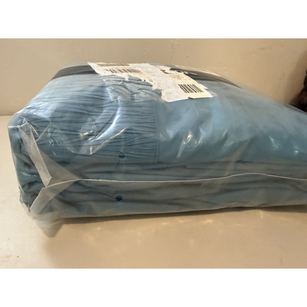 NEW Bedsure King Size Sheet Set 4-Piece Teal Aqua Blue Polyester Bedding
